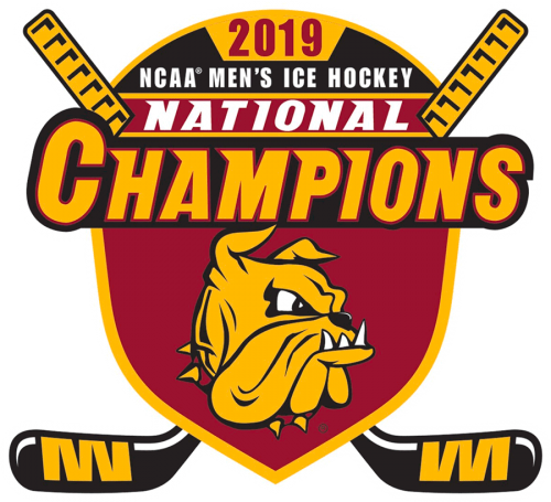 Minnesota-Duluth Bulldogs 2019 Champion Logo custom vinyl decal