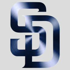 San Diego Padres Stainless steel logo heat sticker