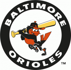 Baltimore Orioles 1966-1988 Alternate Logo heat sticker