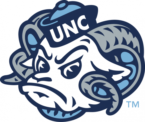 North Carolina Tar Heels 2015-Pres Secondary Logo 01 heat sticker