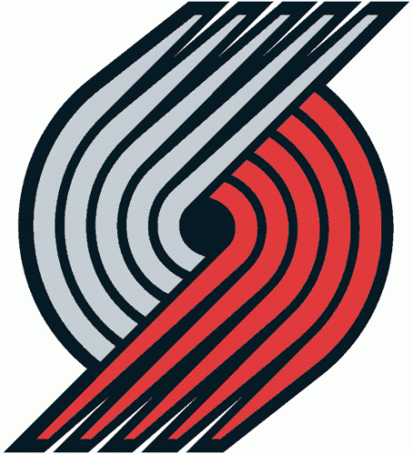 Portland Trail Blazers 2002-2016 Alternate Logo heat sticker