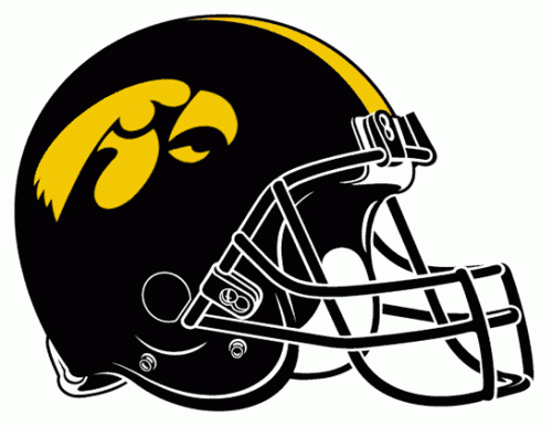 Iowa Hawkeyes 1979-Pres Helmet custom vinyl decal