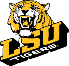LSU Tigers 1980-1989 Primary Logo heat sticker