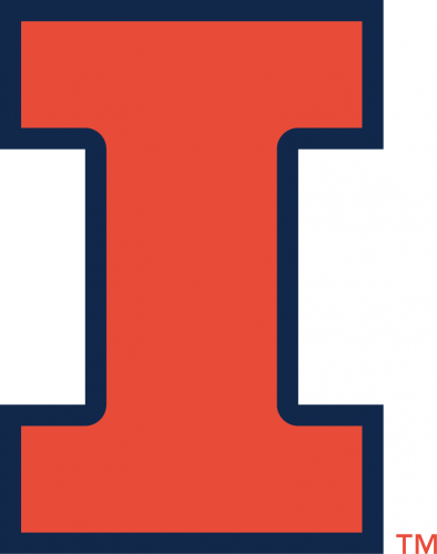 Illinois Fighting Illini 2014-Pres Primary Logo heat sticker