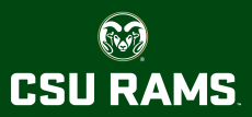 Colorado State Rams 2015-Pres Alternate Logo 02 custom vinyl decal