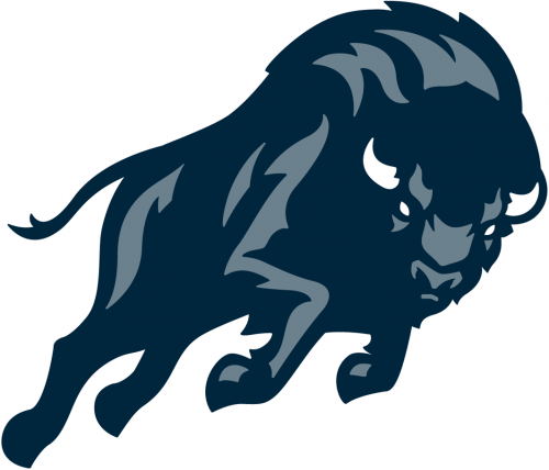 Howard Bison 2015-Pres Partial Logo 01 custom vinyl decal