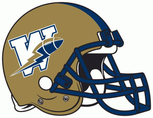 Winnipeg Blue Bombers 1998-2004 Helmet custom vinyl decal