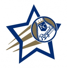 Kansas City Royals Baseball Goal Star logo custom vinyl decal