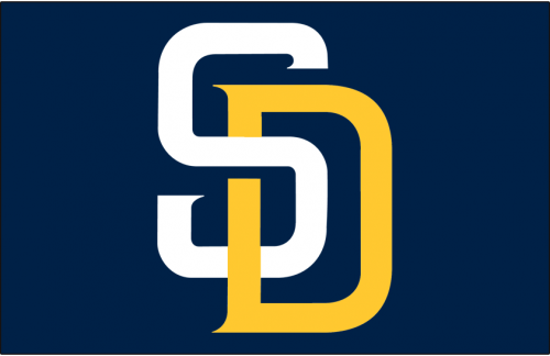 San Diego Padres 2016 Cap Logo heat sticker