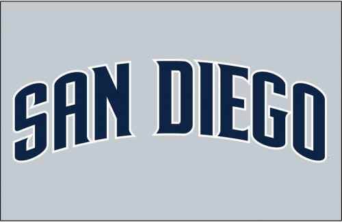 San Diego Padres 2012-2019 Jersey Logo 02 custom vinyl decal