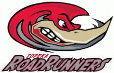 Topeka Roadrunners 2007 08-Pres Primary Logo custom vinyl decal