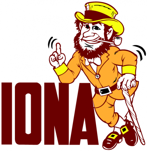 Iona Gaels 1982-2002 Primary Logo custom vinyl decal