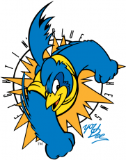 Delaware Blue Hens 1999-Pres Mascot Logo 08 custom vinyl decal