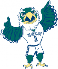 NC-Wilmington Seahawks 1998-Pres Mascot Logo custom vinyl decal
