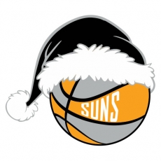 Phoenix Suns Primary Basketball Christmas hat logo custom vinyl decal