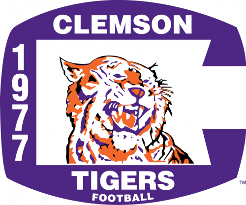 Clemson Tigers 1977 Misc Logo custom vinyl decal