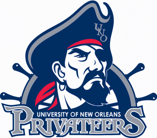 New Orleans Privateers 2011-2012 Primary Logo heat sticker