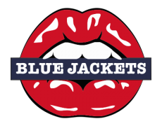 Columbus Blue Jackets Lips Logo heat sticker