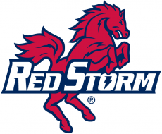 St.Johns RedStorm 1992-2001 Alternate Logo 05 custom vinyl decal