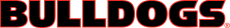 Georgia Bulldogs 2013-Pres Wordmark Logo 04 custom vinyl decal