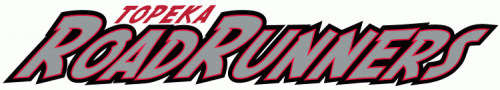 Topeka Roadrunners 2007 08-Pres Wordmark Logo custom vinyl decal