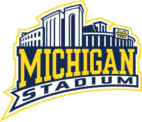 Michigan Wolverines 2000-Pres Stadium Logo custom vinyl decal