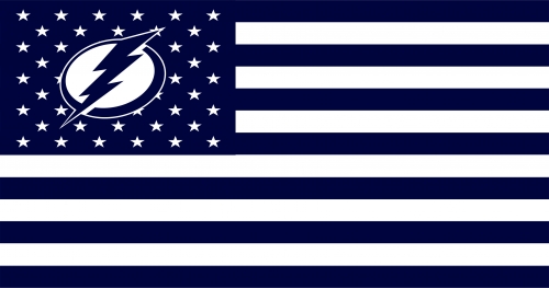 tampa bay lightning Flag001 logo custom vinyl decal