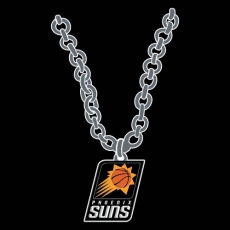 Phoenix Suns Primary Necklace logo heat sticker