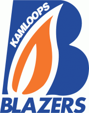 Kamloops Blazers 1987 88-2004 05 Primary Logo custom vinyl decal