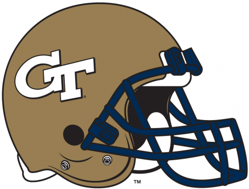 Georgia Tech Yellow Jackets 1991-Pres Helmet Logo custom vinyl decal