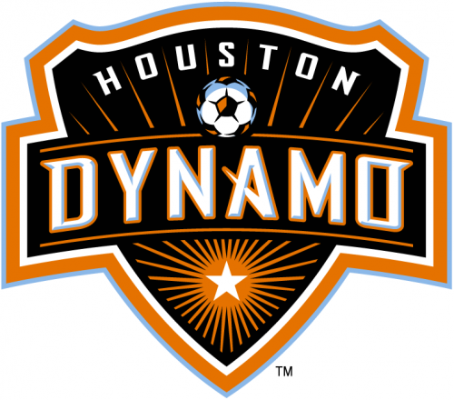 Houston Dynamo Logo custom vinyl decal