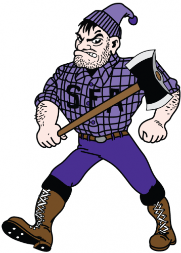 Stephen F. Austin Lumberjacks 2002-2011 Mascot Logo 05 heat sticker