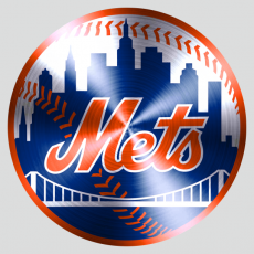 New York Mets Stainless steel logo custom vinyl decal