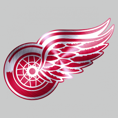 Detroit Red Wings Stainless steel logo custom vinyl decal