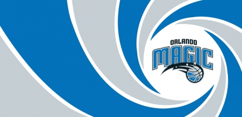 007 Orlando Magic logo heat sticker