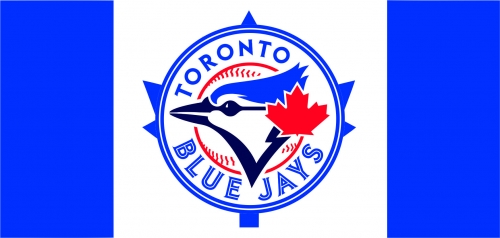 Toronto Blue Jays Flag001 logo custom vinyl decal