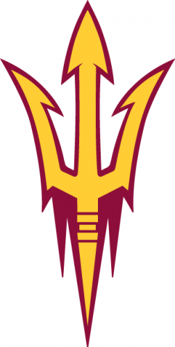 Arizona State Sun Devils 2011-Pres Primary Logo heat sticker
