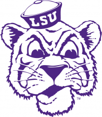 LSU Tigers 1956-1966 Alternate Logo heat sticker