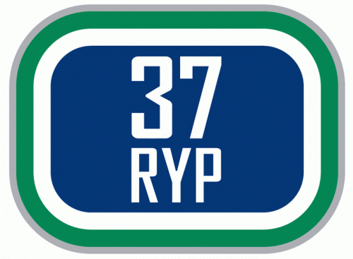 Vancouver Canucks 2011 12 Memorial Logo heat sticker