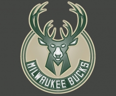 Milwaukee Bucks Plastic Effect Logo custom vinyl decal