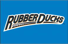 Akron RubberDucks 2014-Pres Jersey Logo heat sticker