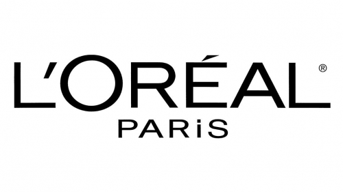 LOreal trademark brand logo 01 heat sticker