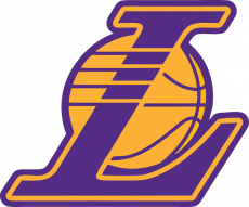 Los Angeles Lakers 2001-2002 Pres Alternate Logo heat sticker