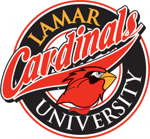 Lamar Cardinals 1997-2009 Primary Logo heat sticker