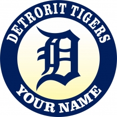 Detroit Tigers Customized Logo heat sticker