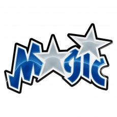 Orlando Magic Crystal Logo heat sticker