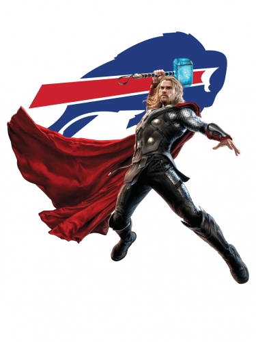 Buffalo Bills Thor Logo heat sticker