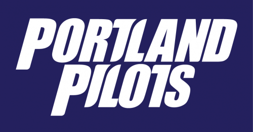 Portland Pilots 2006-2013 Wordmark Logo 02 heat sticker
