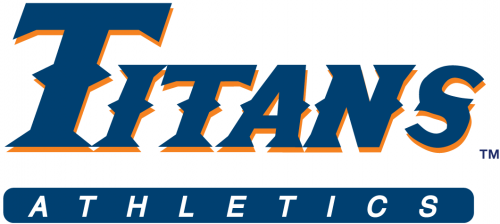 Cal State Fullerton Titans 1992-1999 Wordmark Logo heat sticker