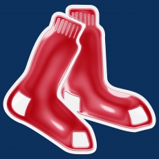 Boston Red Sox Crystal Logo heat sticker